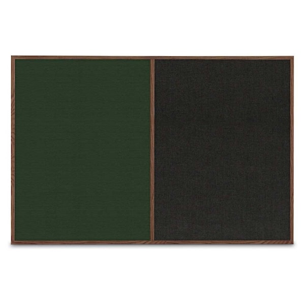 United Visual Products Slim Style Indoor Enclosed Radius Corkbo UVRDS23SB-BRONZE-COBACC - main